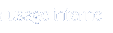 Plans � usage interne